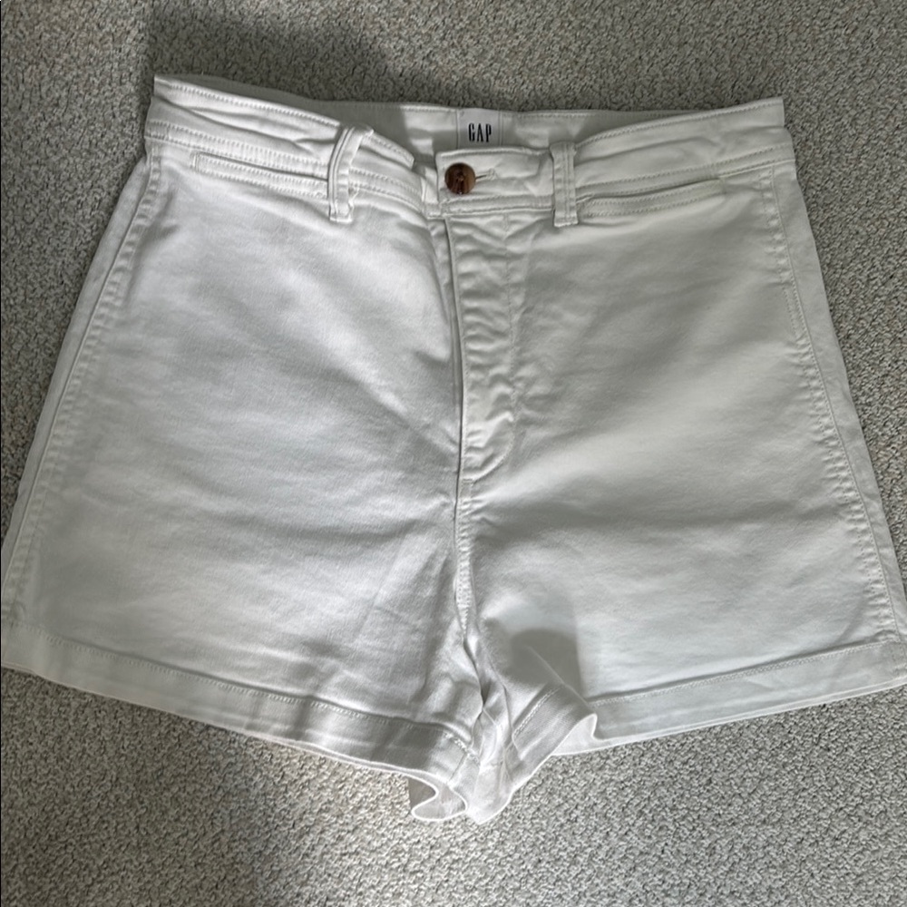Classic White Women's Shorts